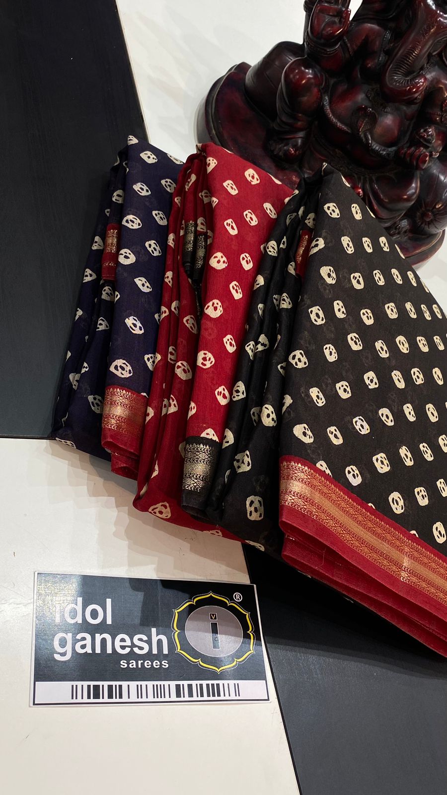 IG5813 pure handloom Maheswari sarees