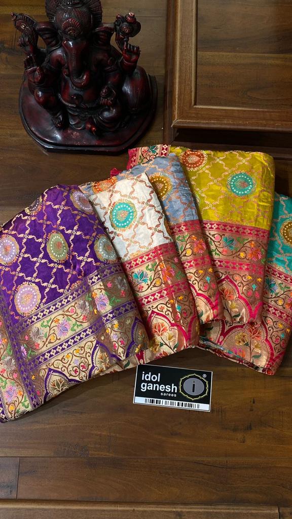 IG5828 pure mashrwo silk weaving  