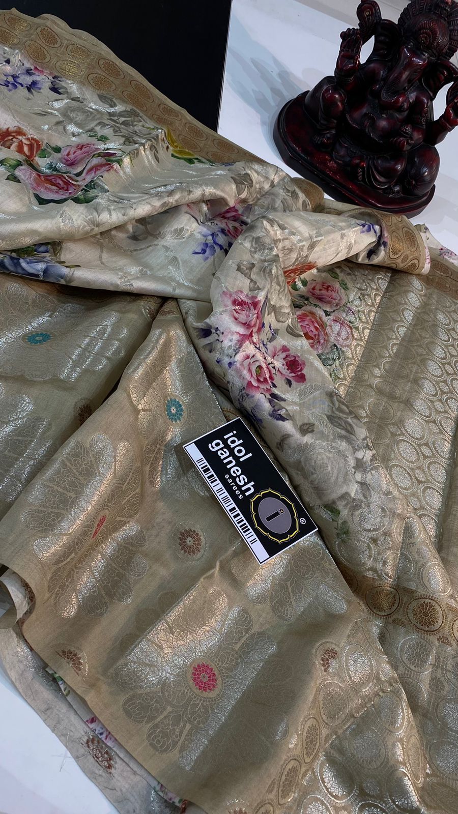IG5850 pure handloom Chiniya pattu 