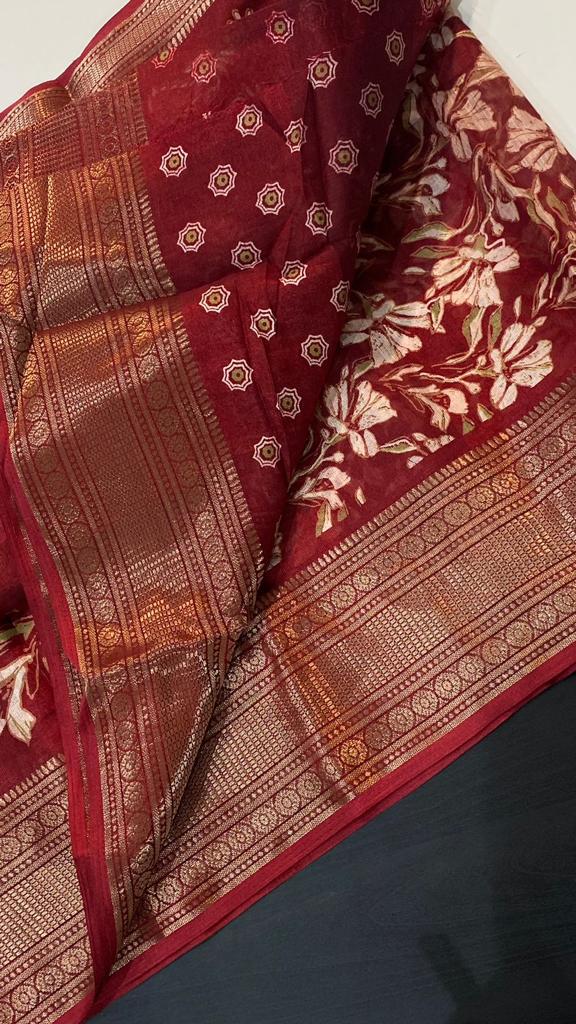 IG5877 lite weight soft poli chanderi 