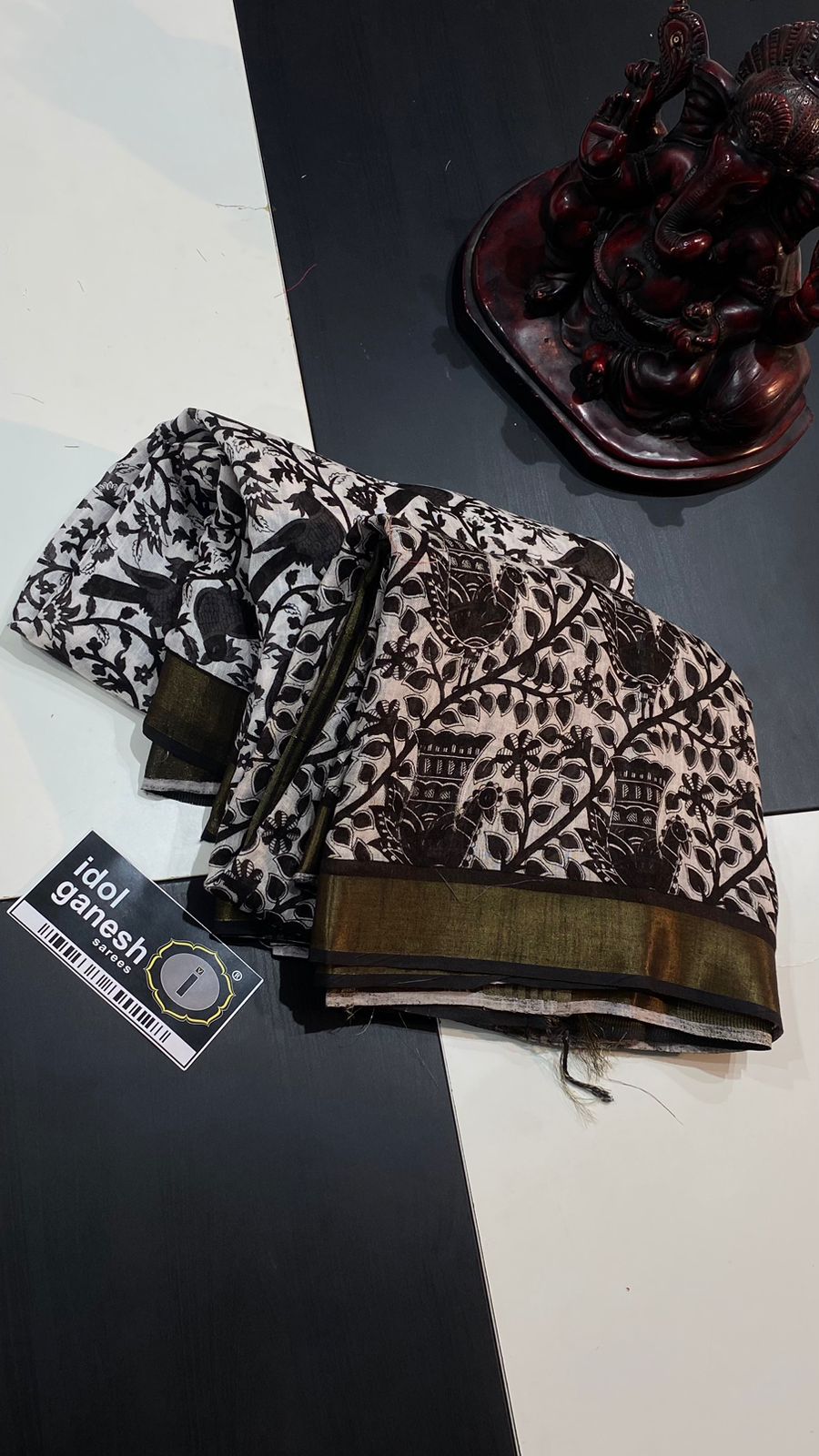 IG5887 lite weight Lenin sarees 