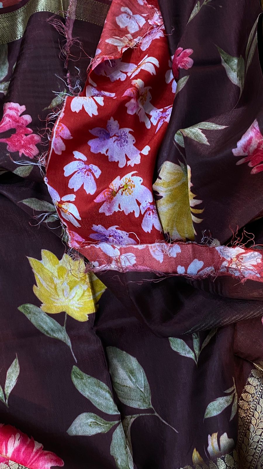 IG5982 pure handloom kanchi crape