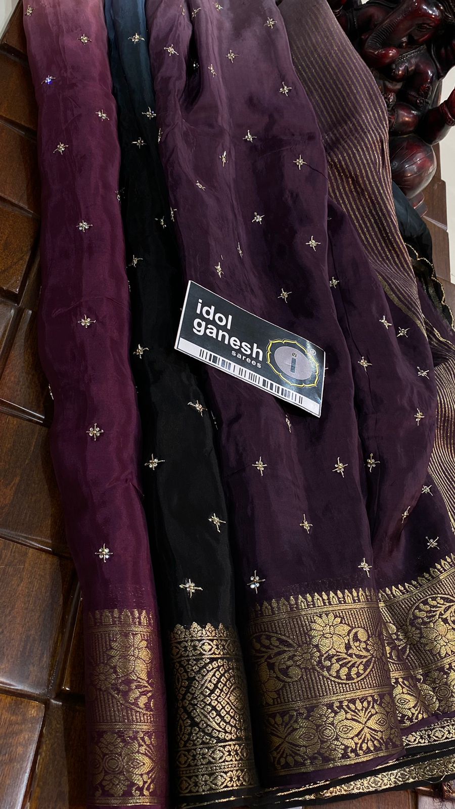 IG6005 pure handloom Ho Crape 