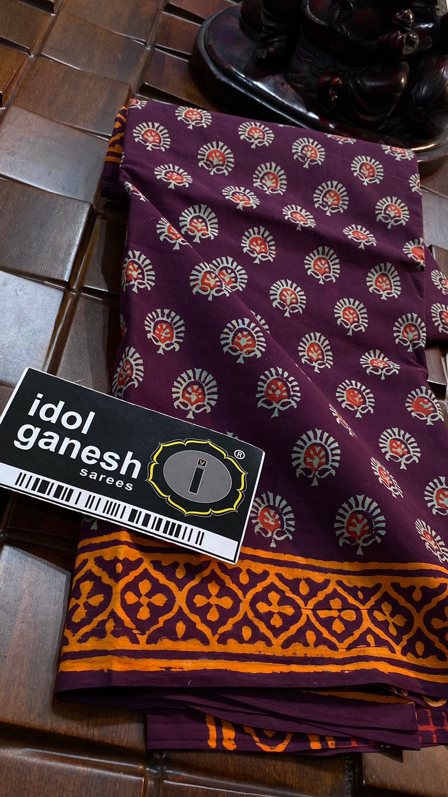 IG6059 pure handloom mulmul cotton 