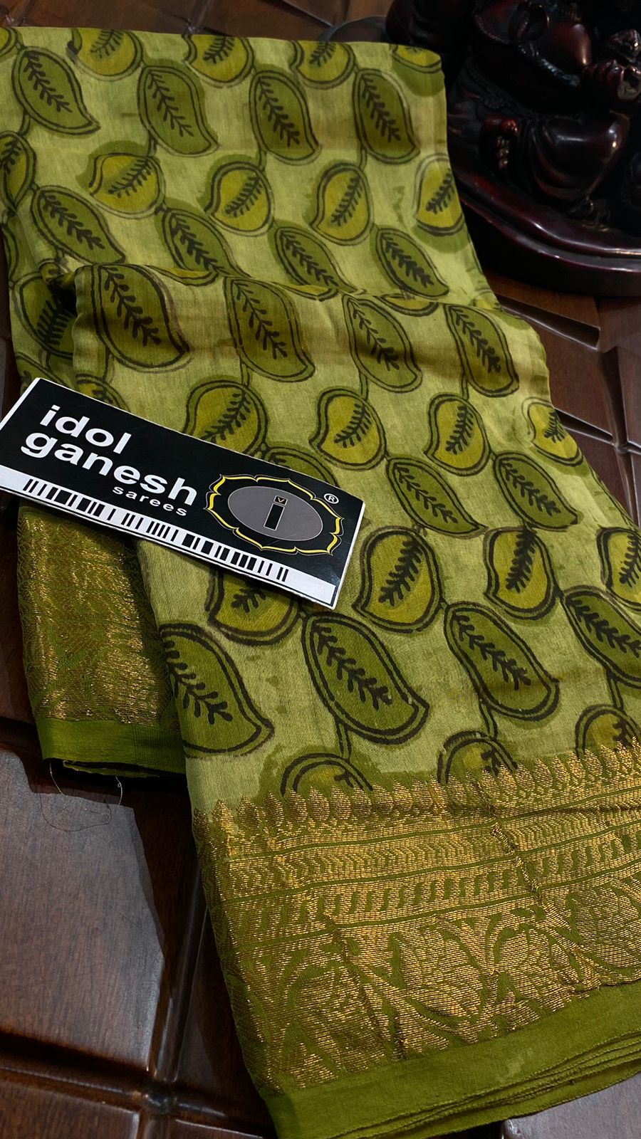 IG6079 pure handloom Maheswari  