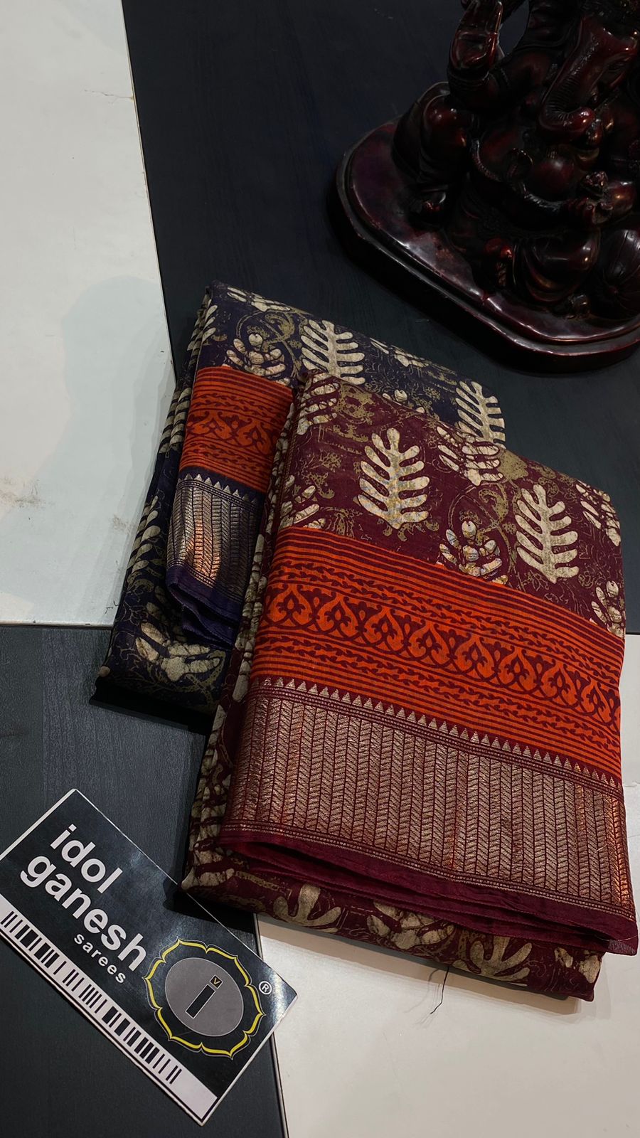 IG6129  pure handloom Maheswari 