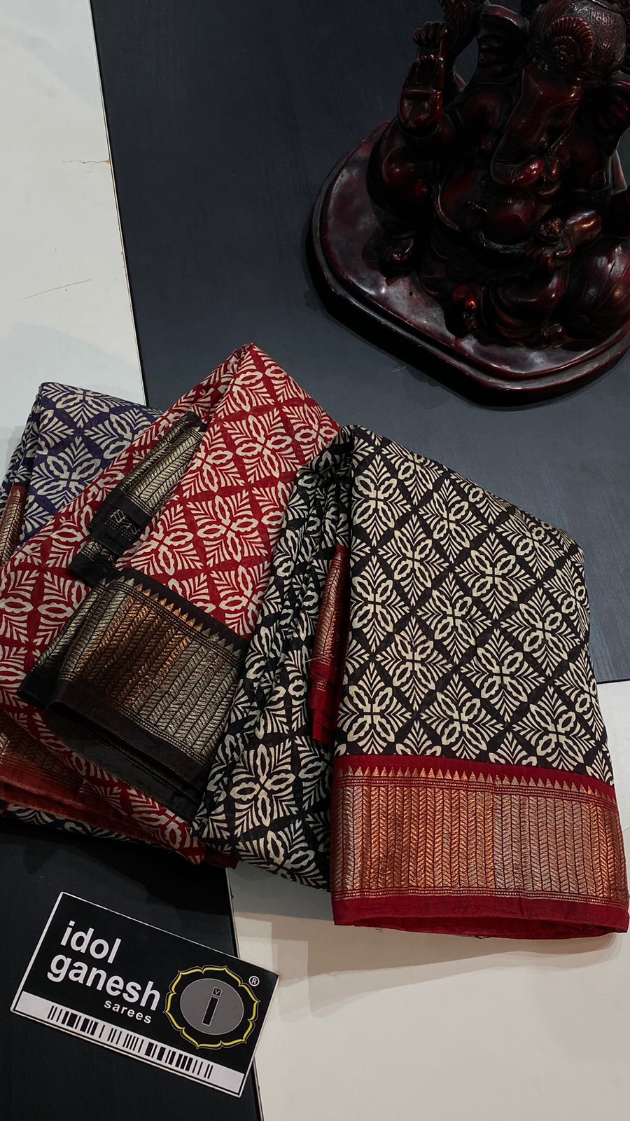 IG6135 pure handloom Maheswari 