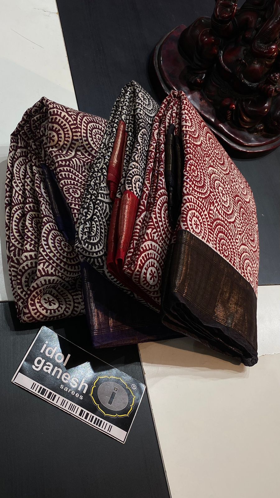 IG6137 pure handloom Maheswari 