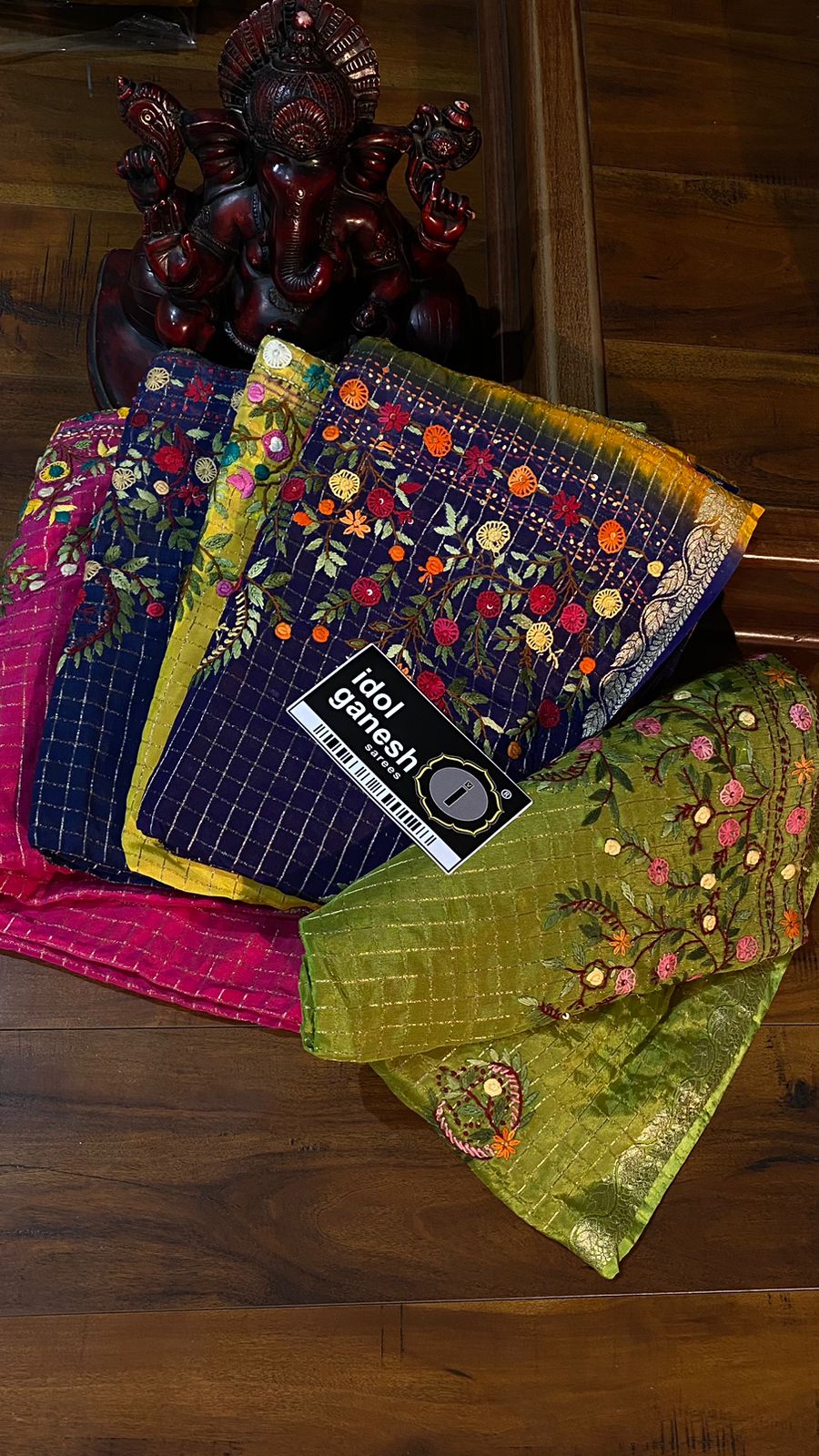 IG6162 pure handloom chinone crapes 