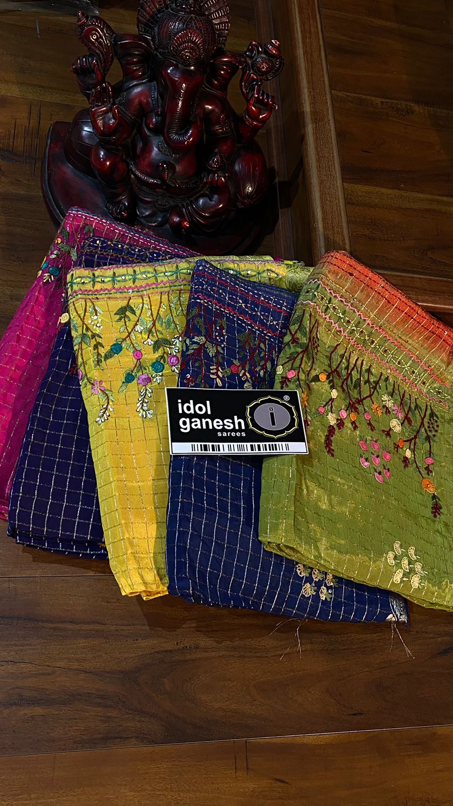 IG6163 pure handloom chinone crapes  
