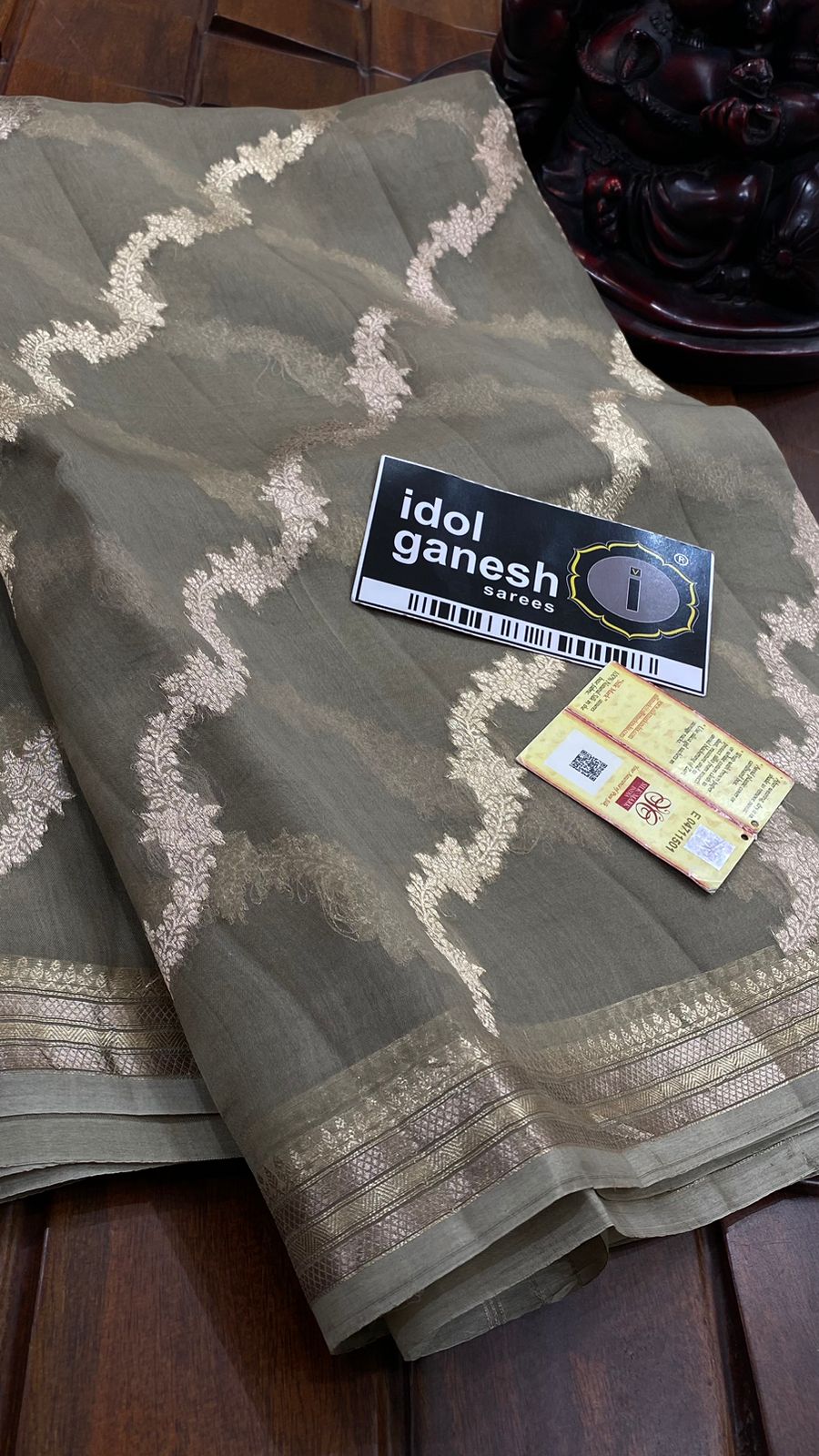 IG6239 pure handloom kora/kora 