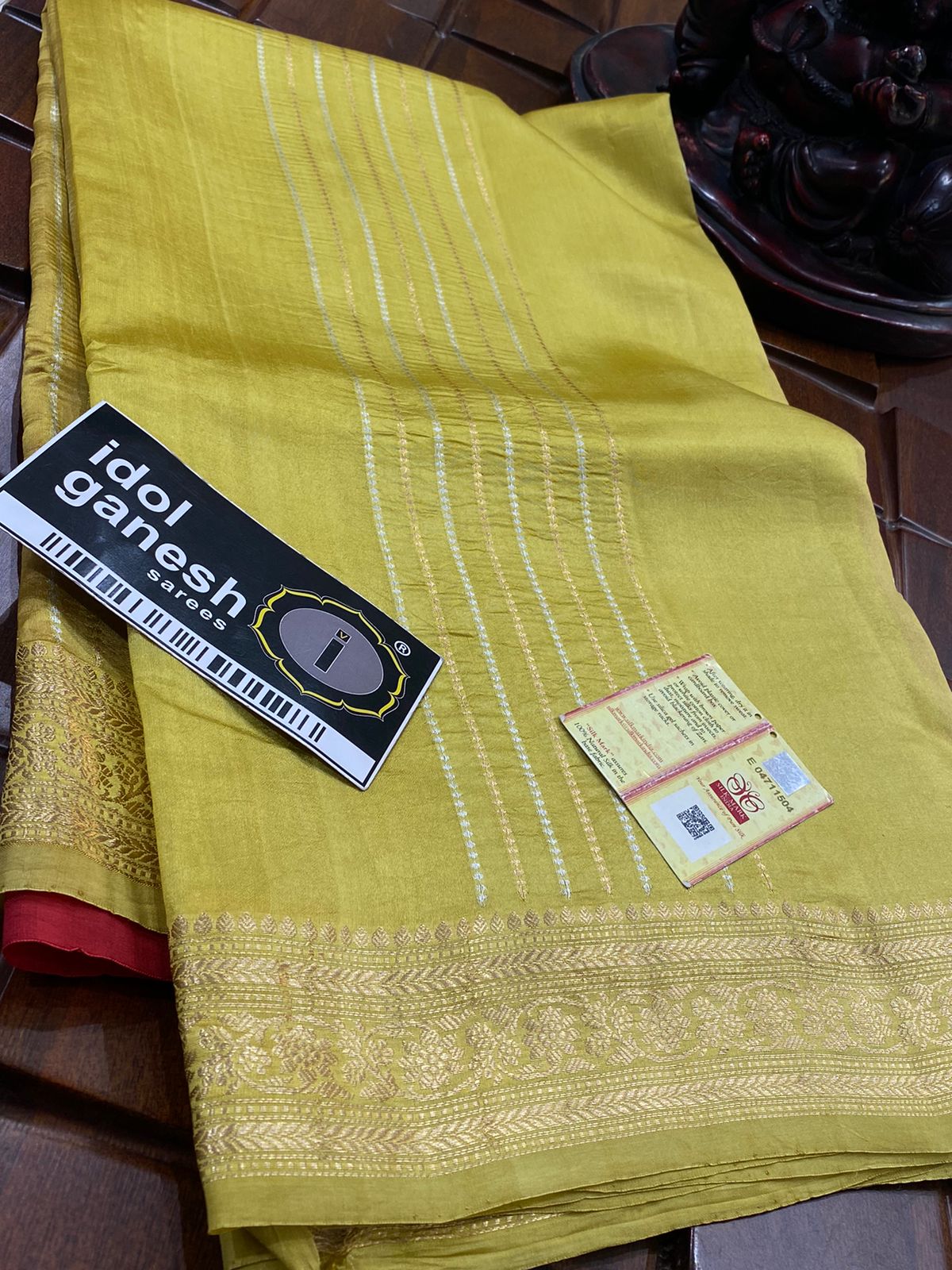 IG6247  pure handloom rwa mango pattu 