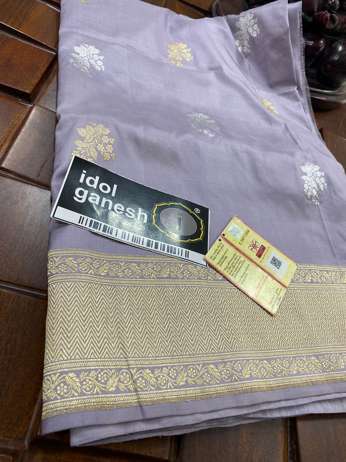 IG6249 pure handloom kathan pattu 