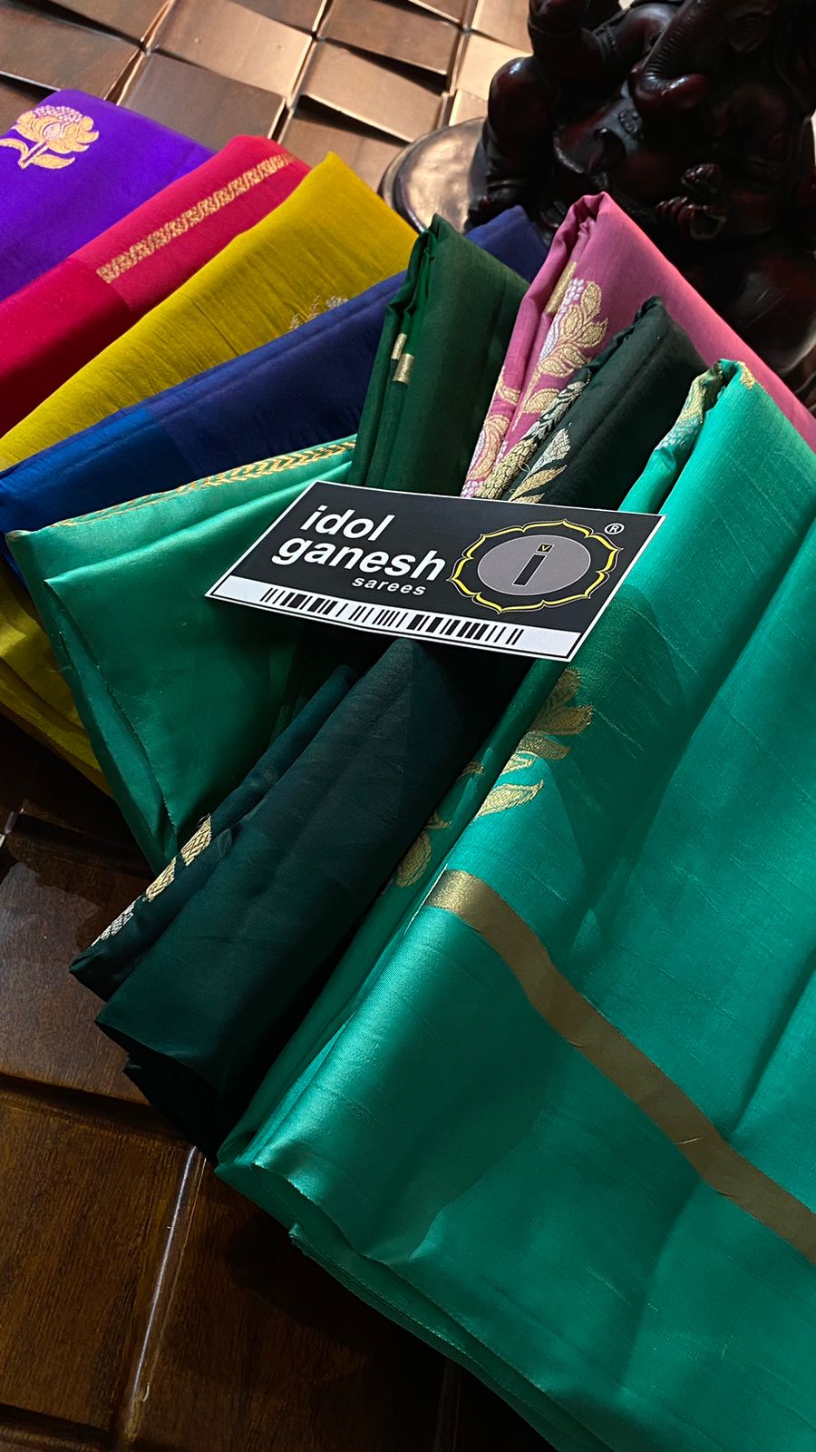 IG6299 pure handloom raw mango pattu  