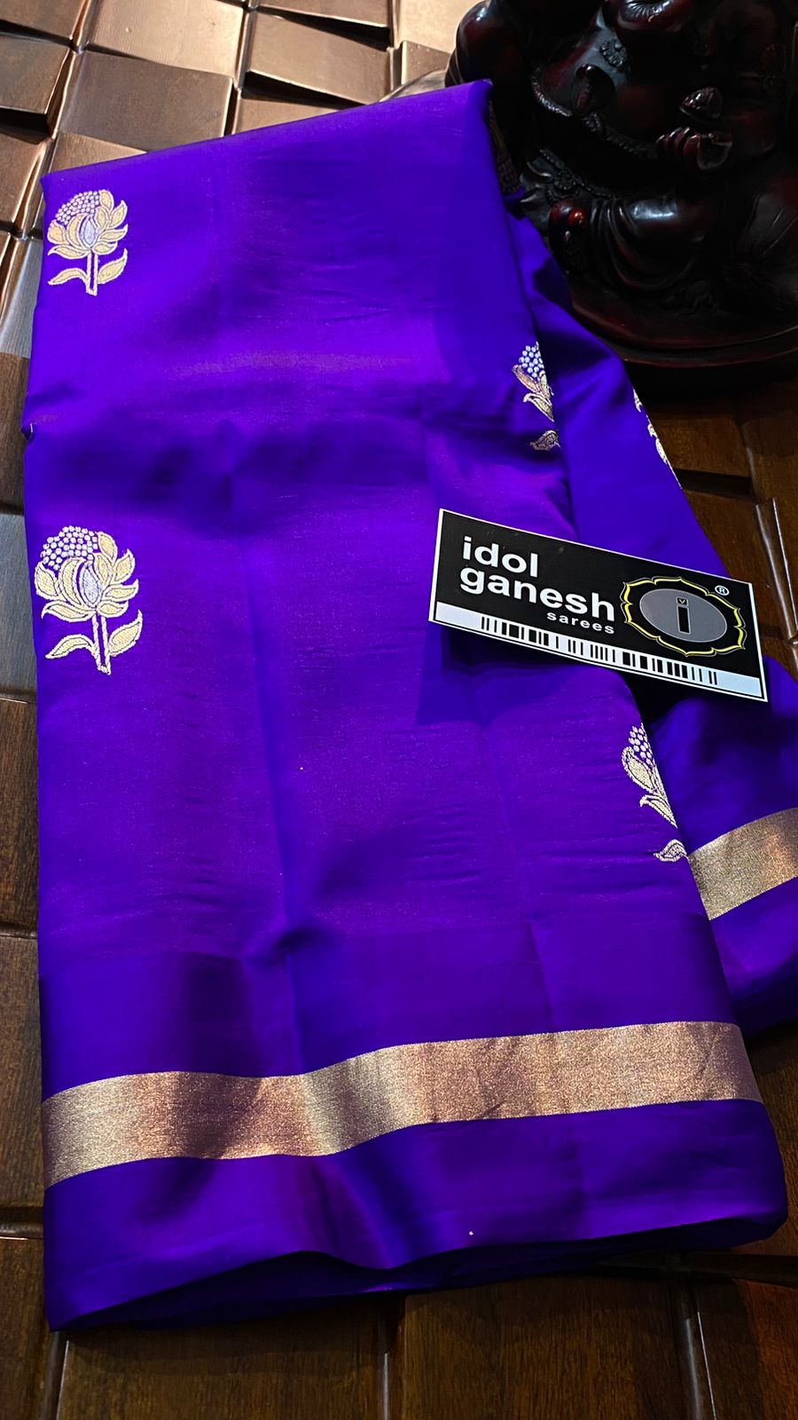 IG6299 pure handloom raw mango pattu  