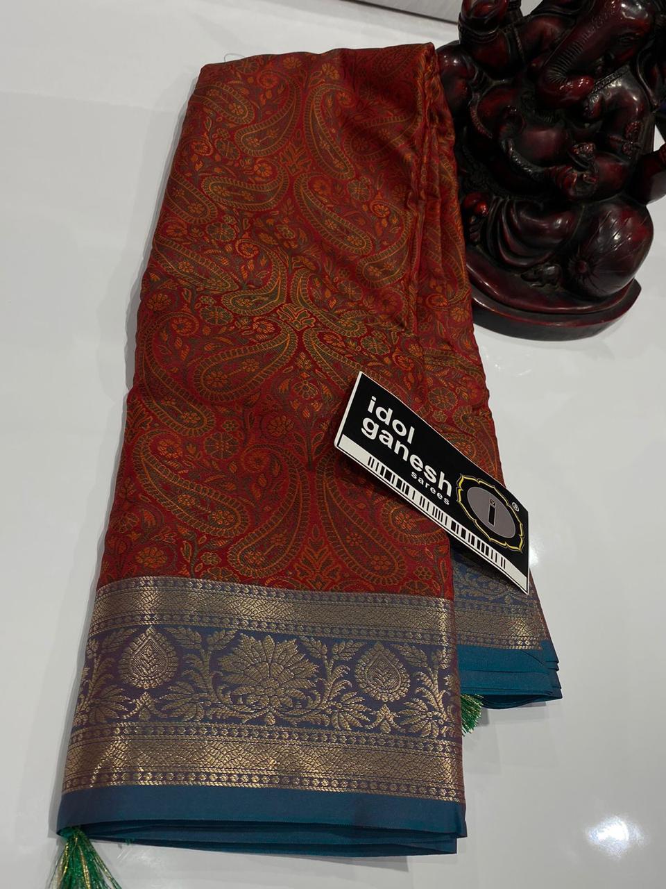 IG6308 Lite weight kanjivaram pattu  