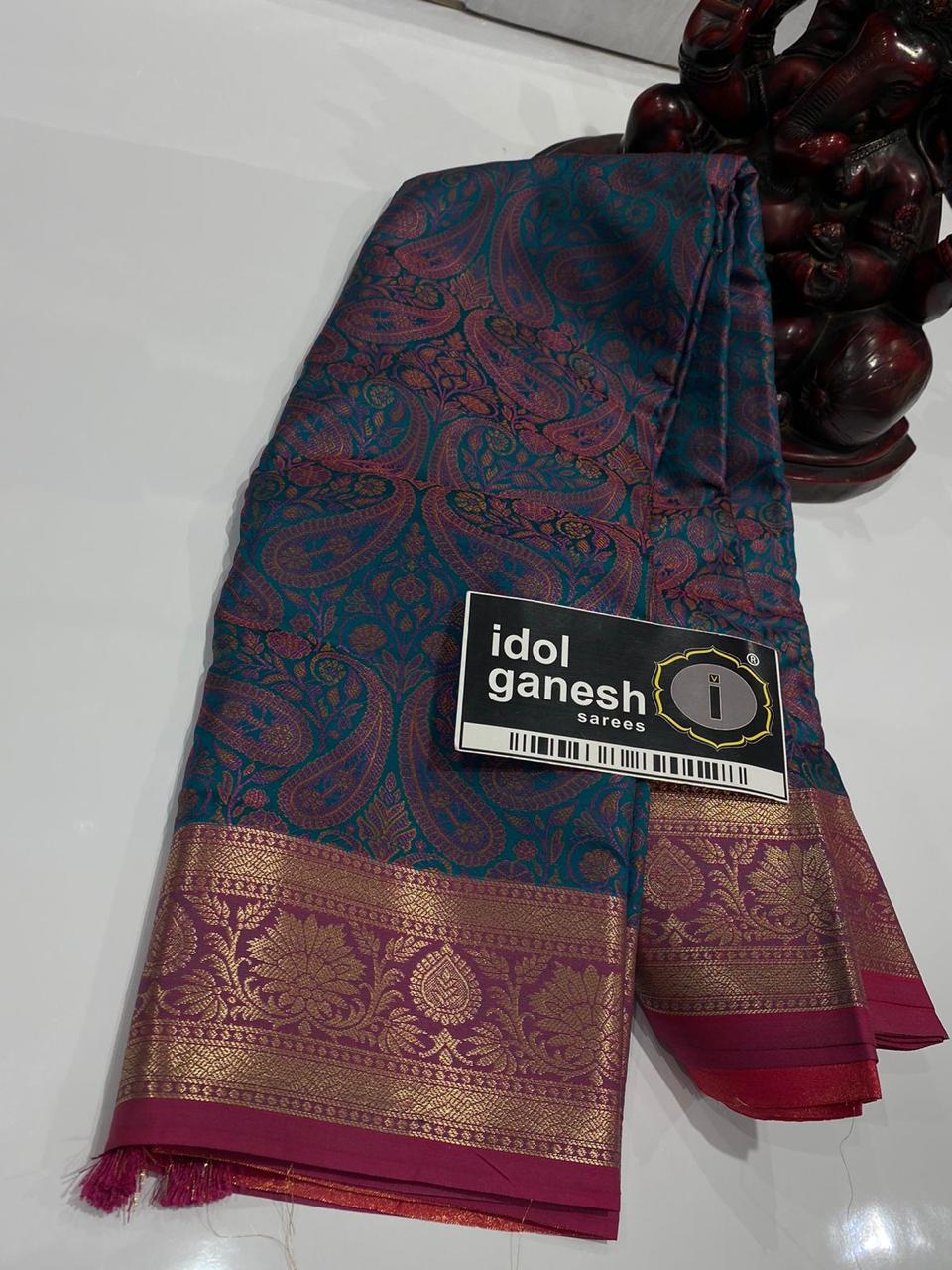 IG6308 Lite weight kanjivaram pattu  