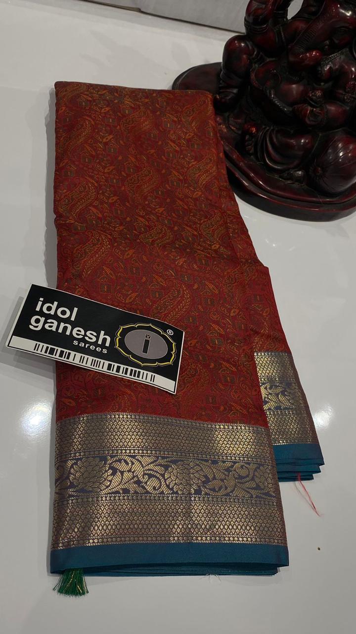 IG6309 Lite weight kanjivaram pattu 