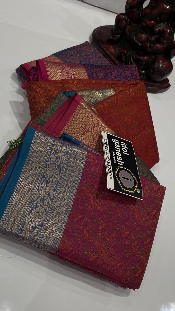 IG6309 Lite weight kanjivaram pattu 