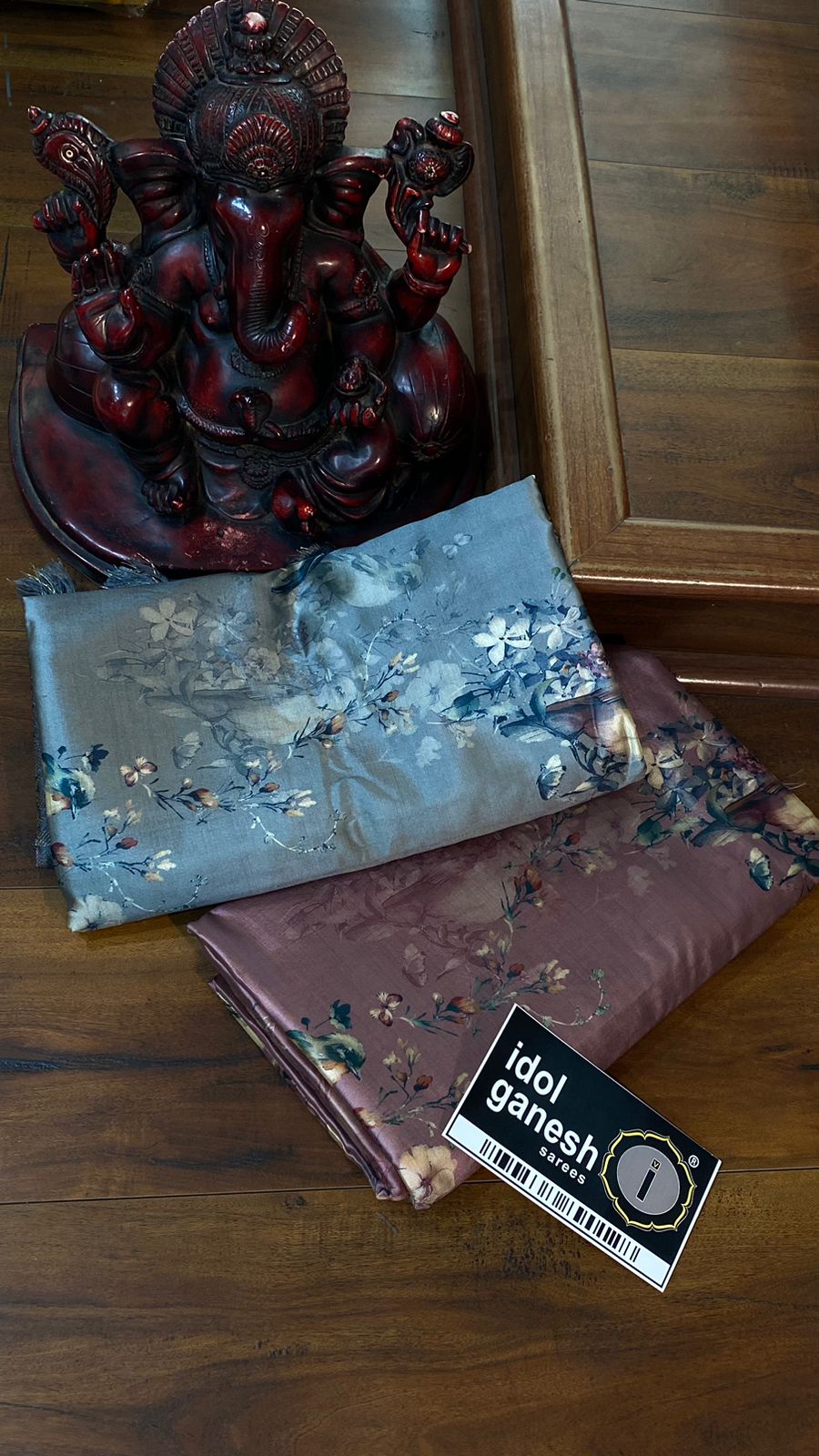 IG6352  lite weight soft silk flowerle print