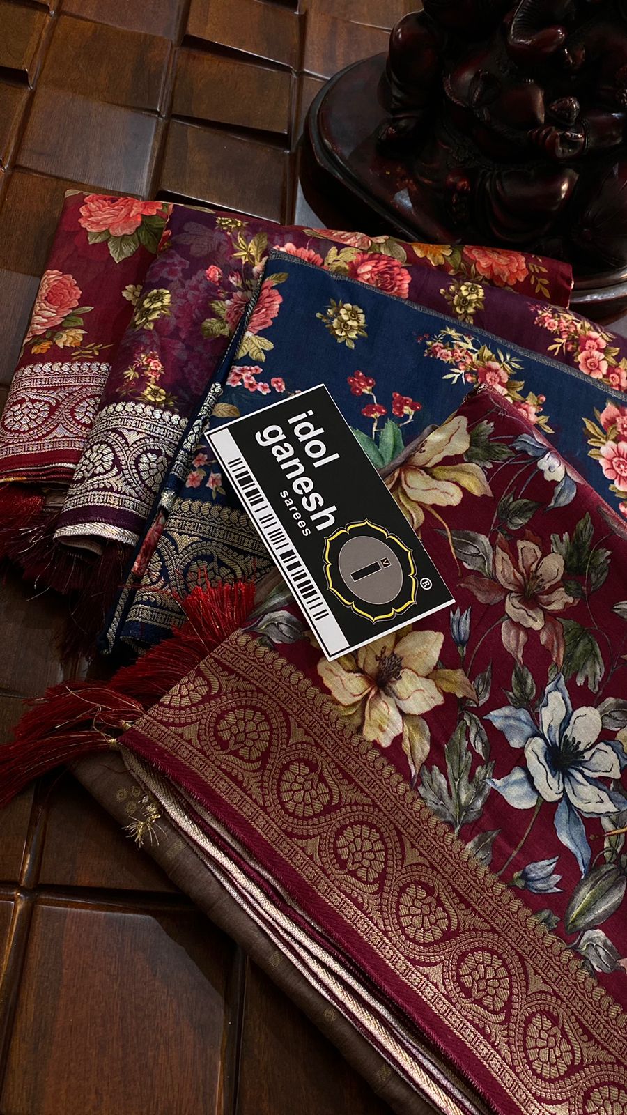 IG6477 lite weight soft pure munga silk pattu 