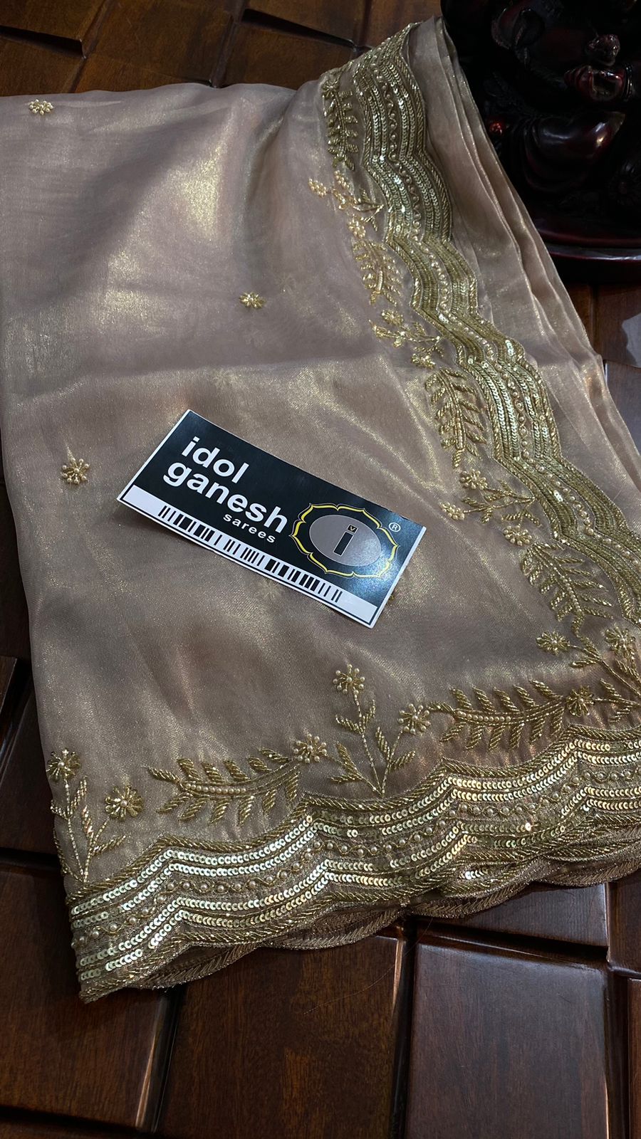 IG6557 pure handloom fine tissue nett IG6557 pure handloom fine tissue nett