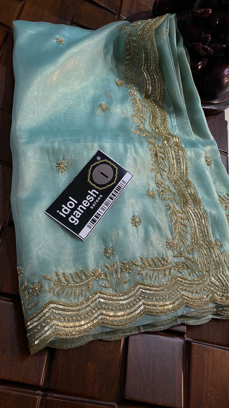 IG6557 pure handloom fine tissue nett IG6557 pure handloom fine tissue nett