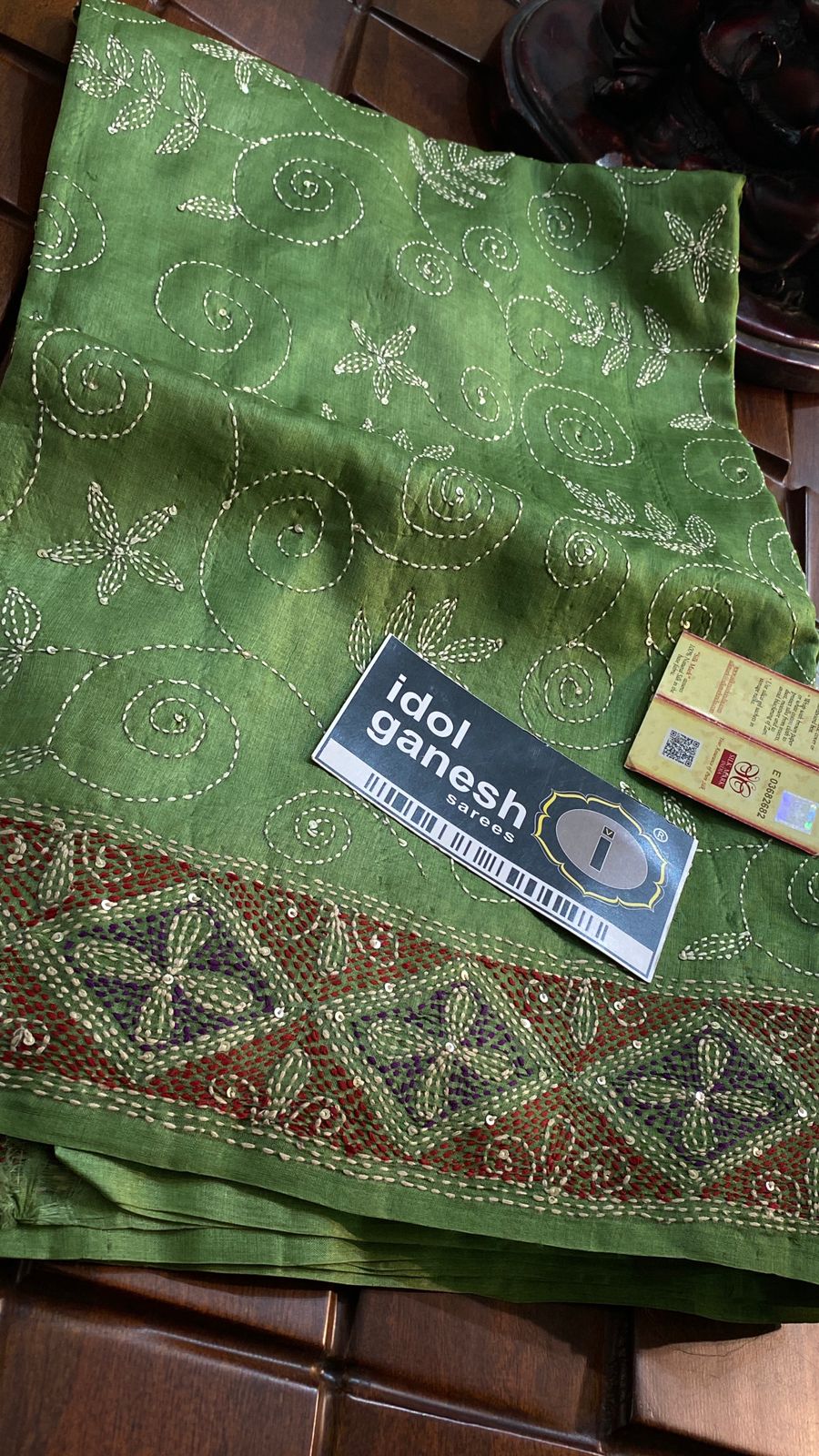 IG6596 pure handloom tussar 