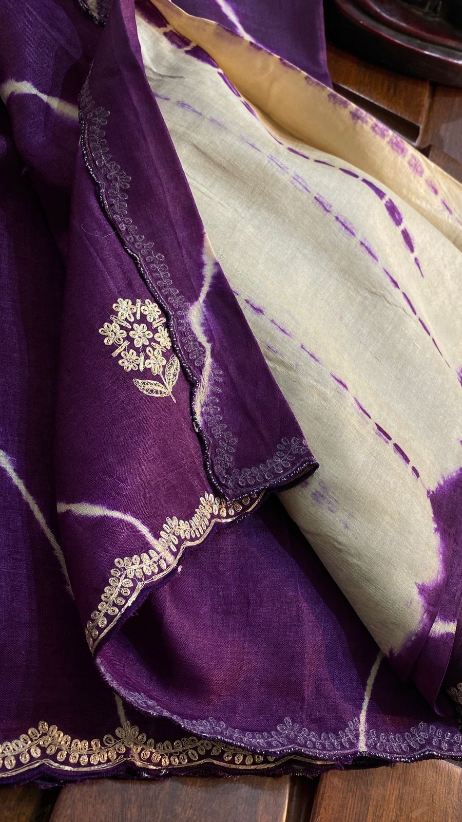 IG6598 pure handloom tussar 