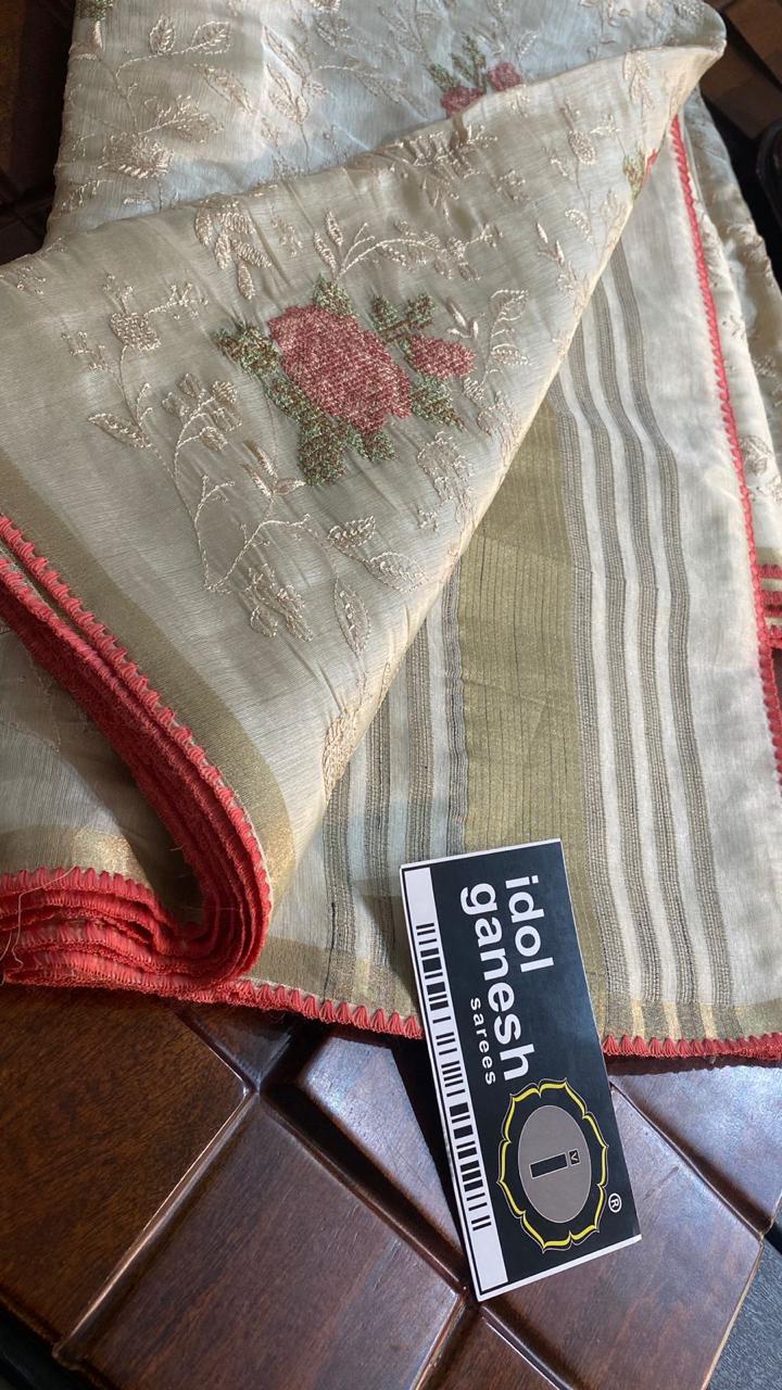 IG6649 lite weight soft flowing tussar 