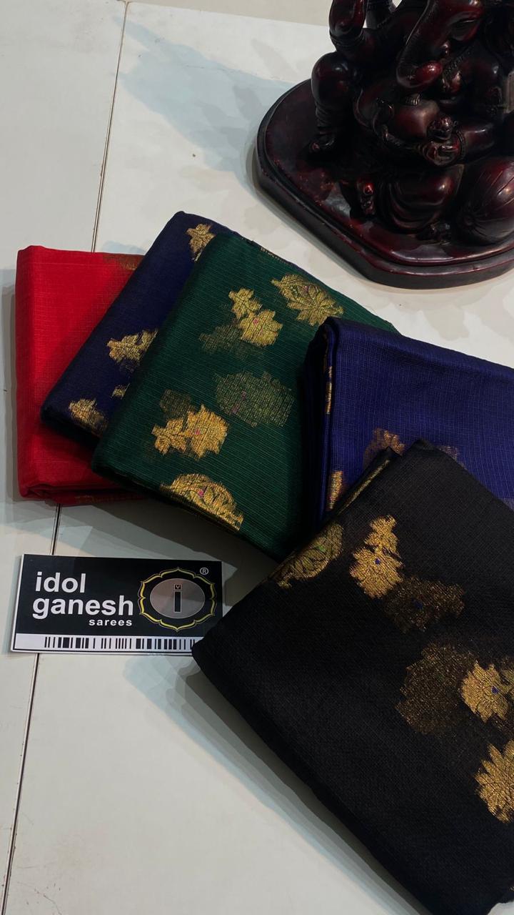 IG6657 pure handloom silk kota sarees 