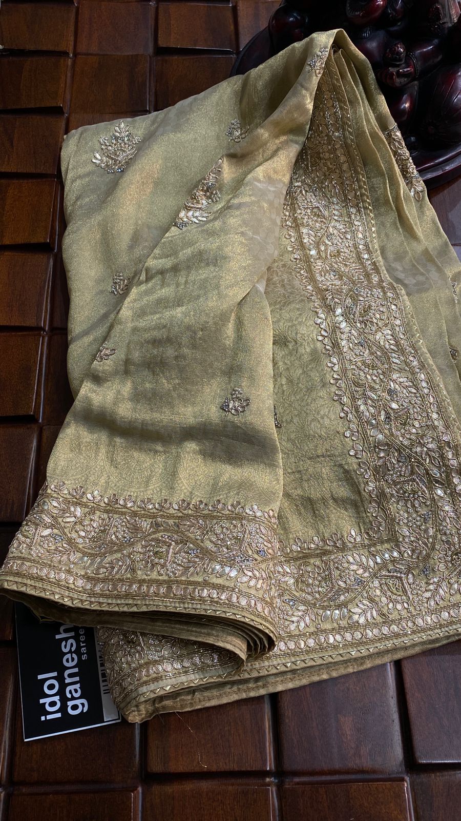 IG6664 pure handloom tissue georgette 