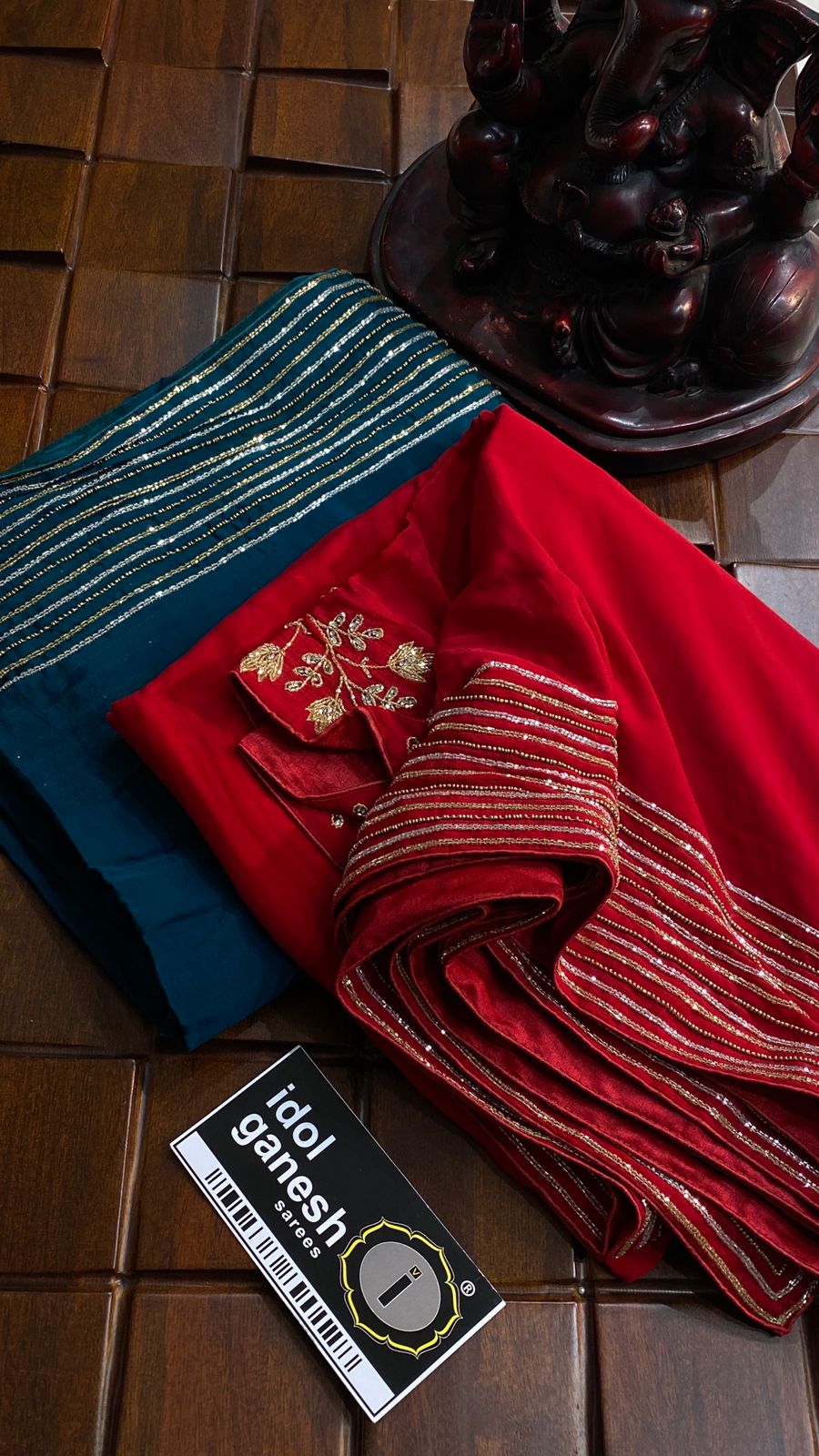 IG6666 pure handloom cinone crape 
