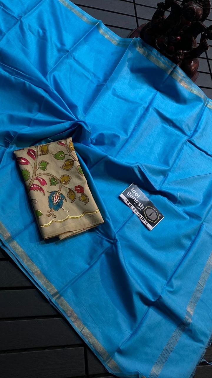 IG6668 lite weight Mangalagiri tasser sarees 