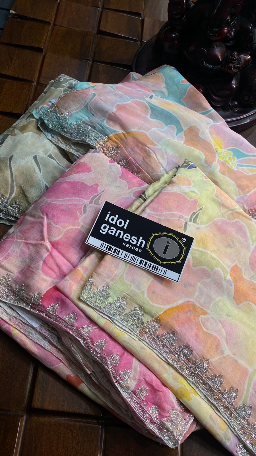IG6678 pure handloom crape 