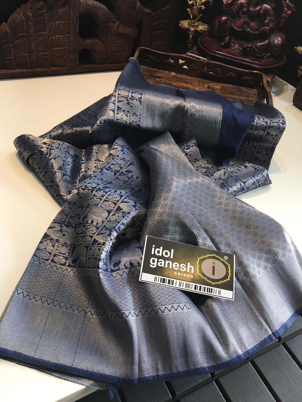 IG671 Lite weight soft Kubera pattu