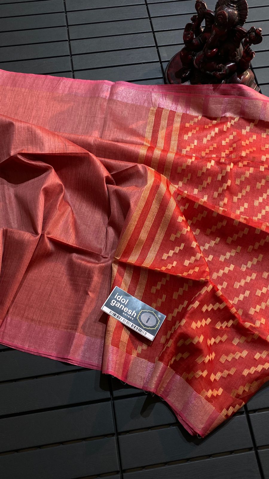 IG6779Lite weight tussar sarees 