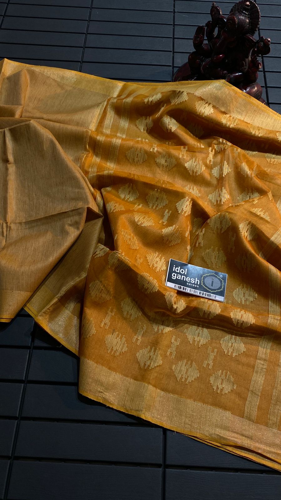IG6783 lite weight tussar sarees 