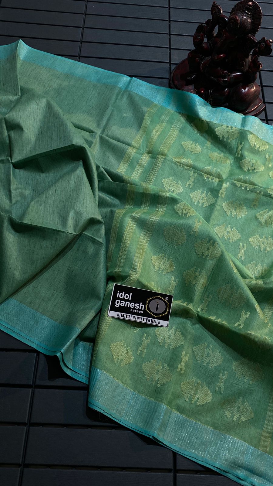 IG6783 lite weight tussar sarees 