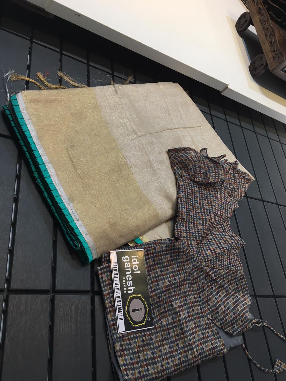 IG681 Lite weight Tissue sarees 