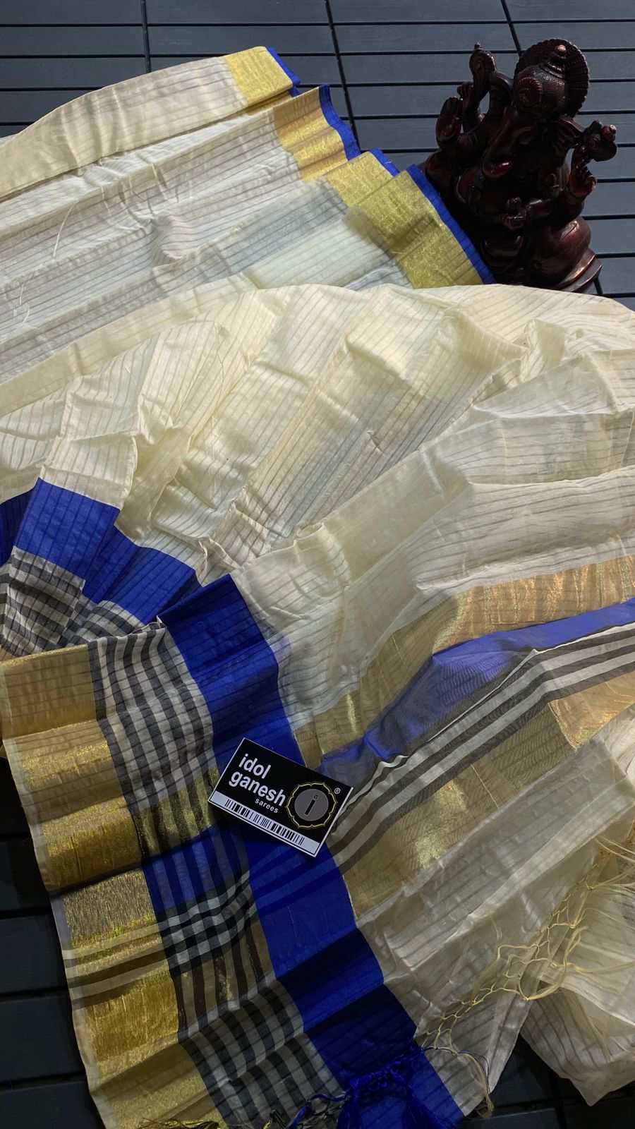 IG6832 lite weight gadwall cotton sarees