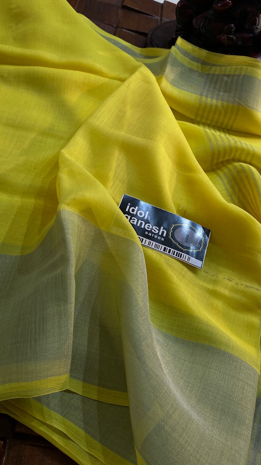 IG6874lite weight lenine sarees IG6874lite weight lenine sarees