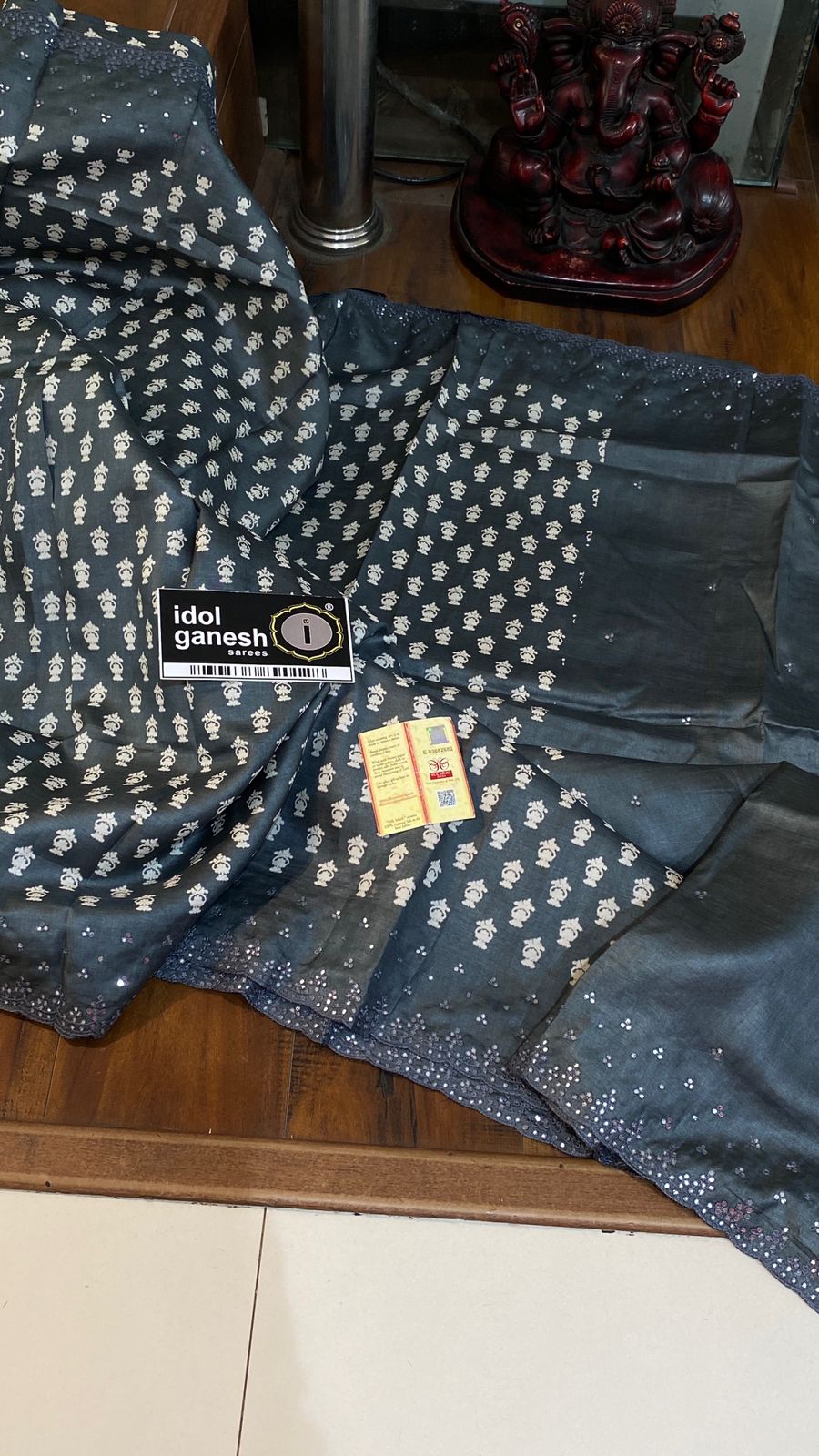 IG6972 pure handloom tusser/tusser print IG6972 pure handloom tusser/tusser print