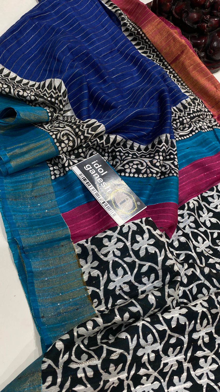 IG6994 lite weight tusser georgette IG6994 lite weight tusser georgette