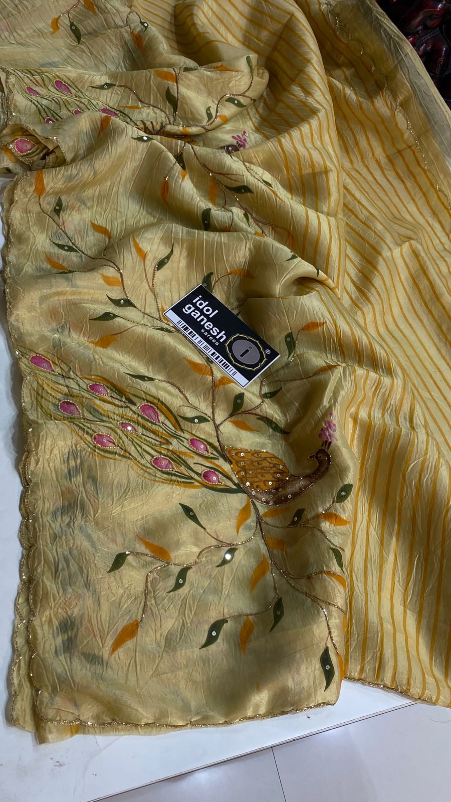IG7005  lite weight pure soft muslin crush    