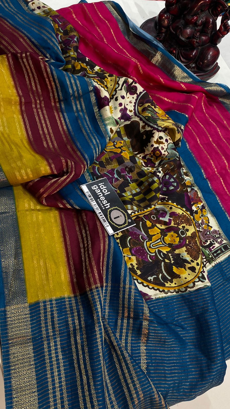 IG7014 lite weight pure munga crape  