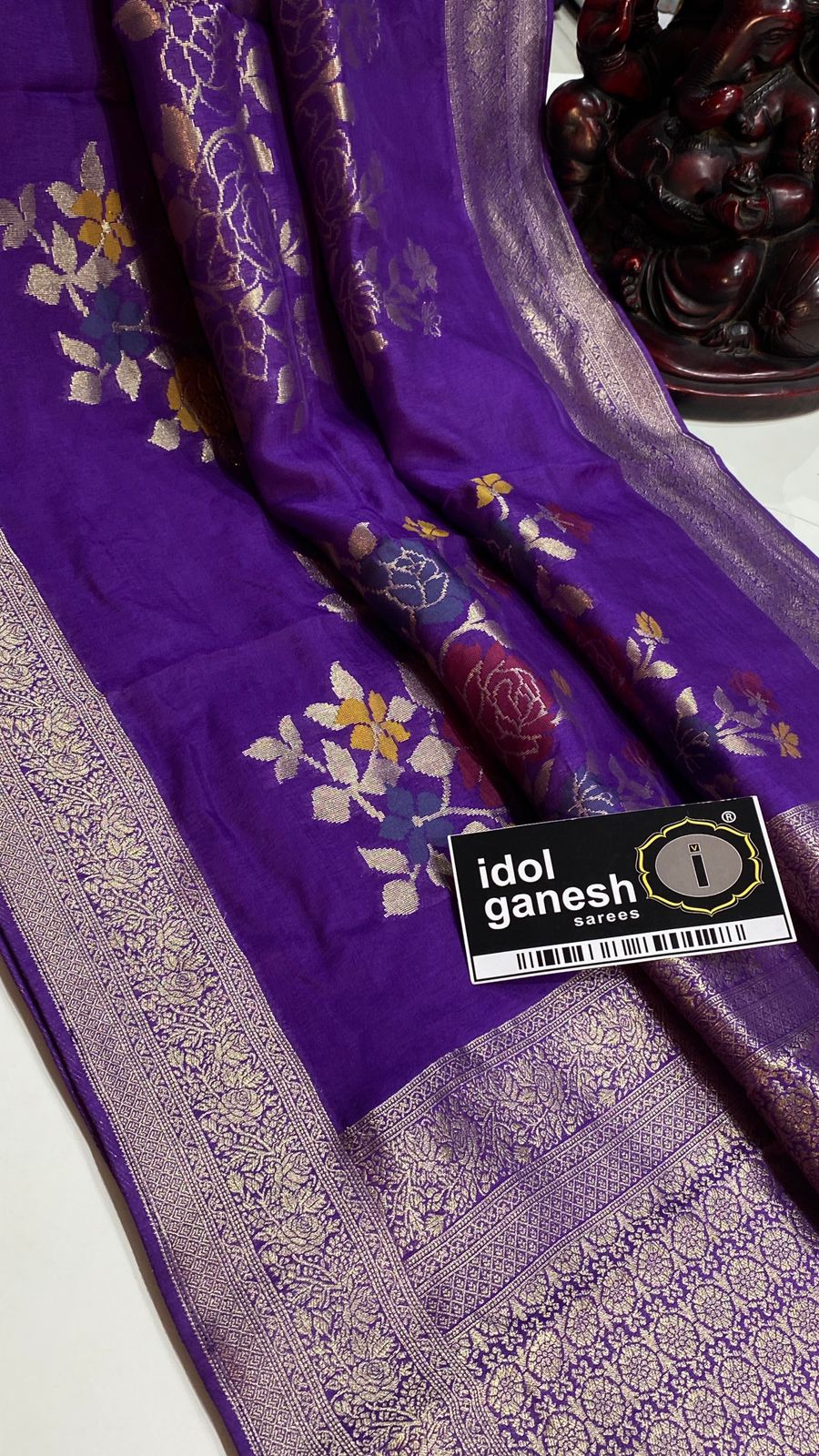IG7022  lite weight pure tusser georgette 