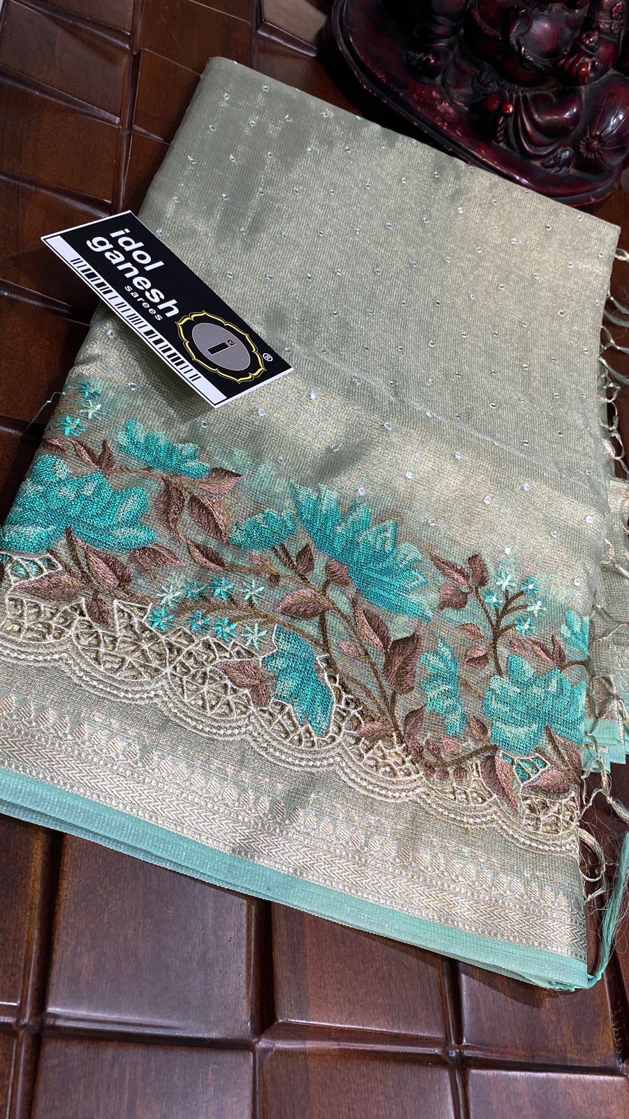 IG7031: lite weight pure kanchi tissue kota 