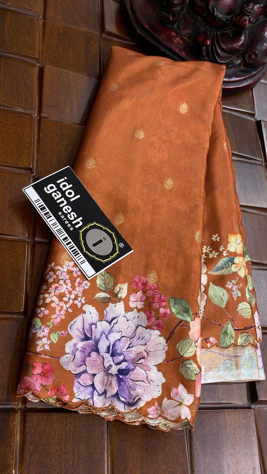 IG7048lite weight tussar weaving along with print IG7048lite weight tussar weaving along with print