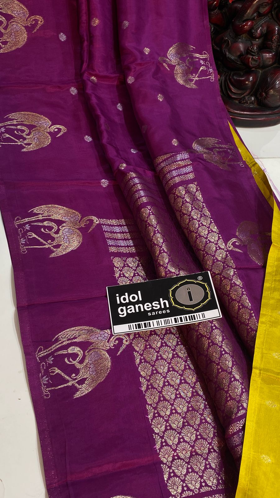 IG7076 lite weight pure mashrow silk 